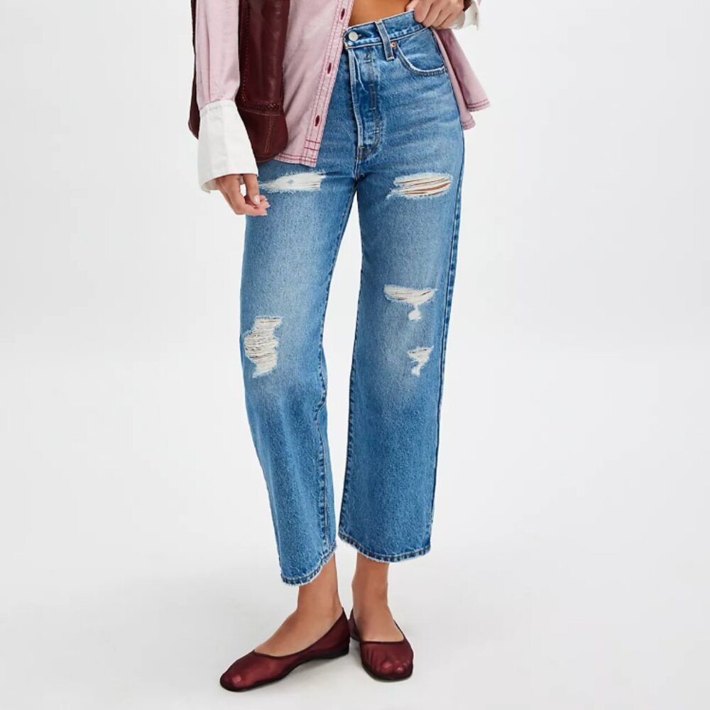 Levi's Ribcage Straight Ankle Jeans
